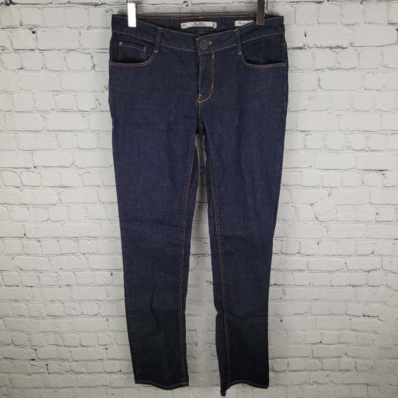 ZARA WOMAN | regular fit medium-dark wash jeans - Picture 6 of 9